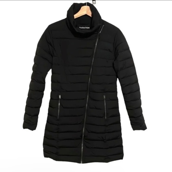 Aritzia Jackets & Blazers - Babaton Aritzia Reza Down Filled Puffer Jacket Coat Longline Black XS